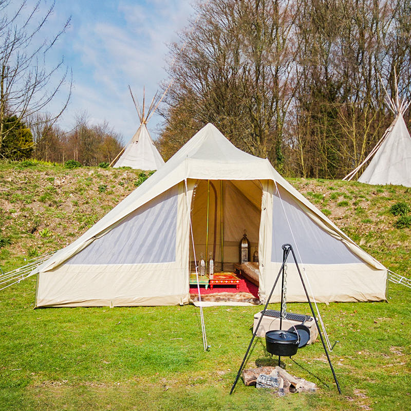 4,4 méteres Touareg Deluxe Sátor Camping Canvas Sátor