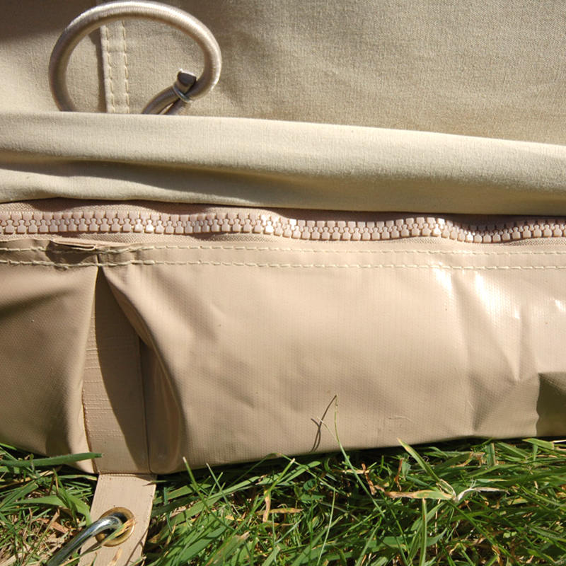 6 méteres császárharang sátor pamutvászon sátor