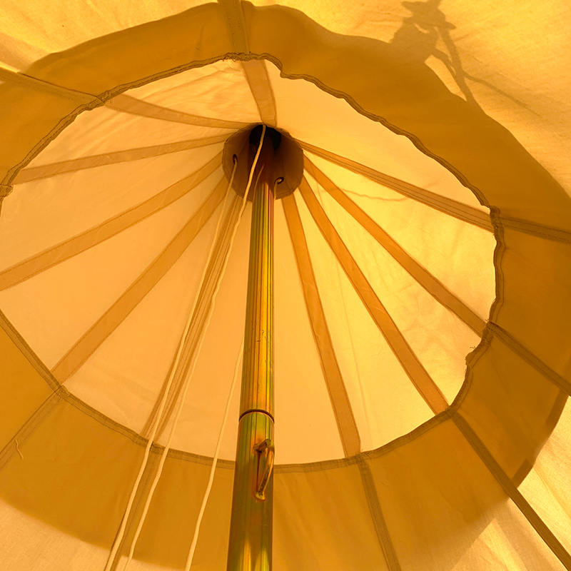 4 méteres egyoszlopos Tipi családi kemping vászonsátor