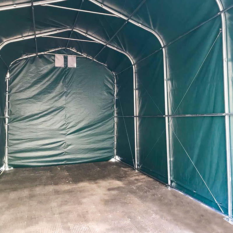 1,6x2,4 PVC hordozható motorkerékpár-garázssátor