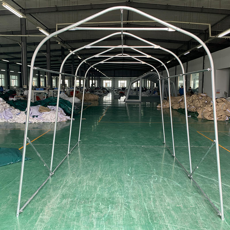 2,4x3,6 esőálló PVC Canopy hordozható autóbekötő