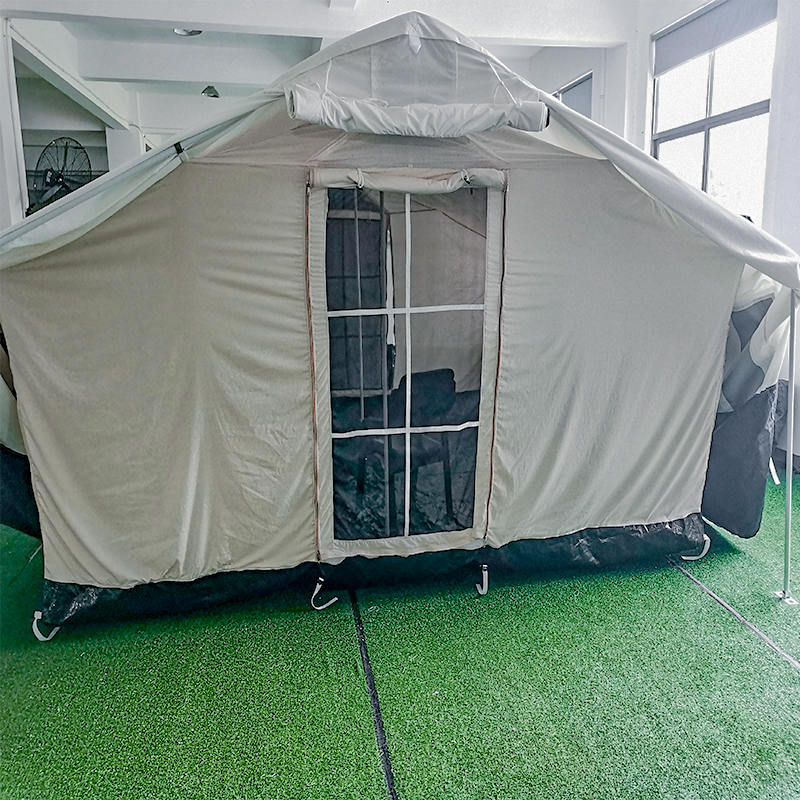 ICRC IFRC UNHCR Standard 5 személyes, dupla összecsukható családi sátor minden időjáráshoz