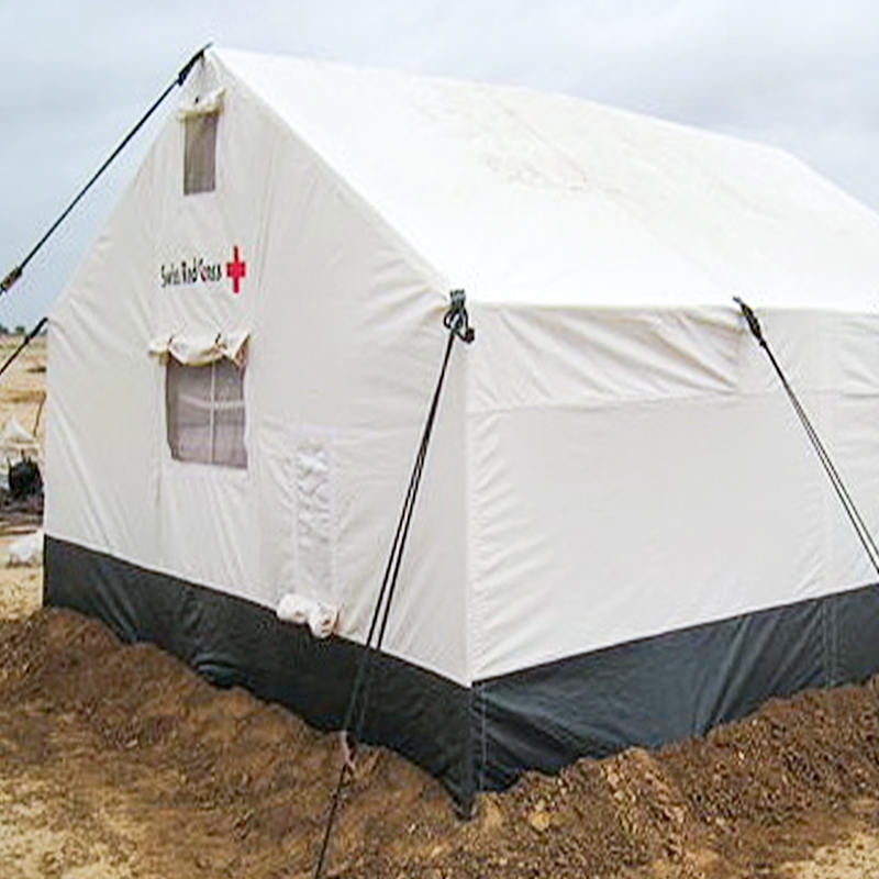 ICRC IFRC UNHCR Standard 5 személyes, dupla összecsukható családi sátor minden időjáráshoz