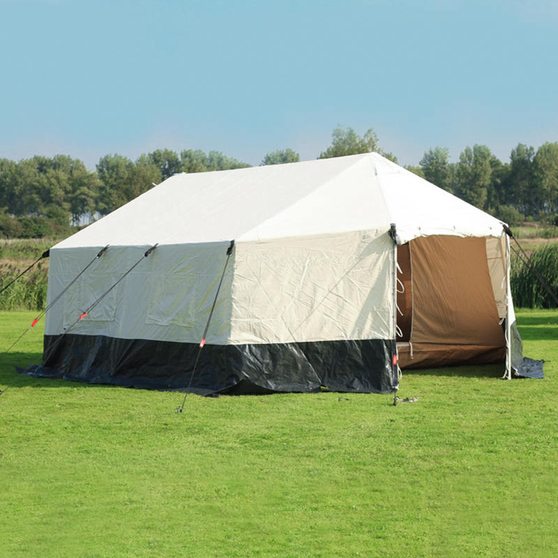 ICRC IFRC UNHCR Standard 5 személyes, dupla összecsukható családi sátor minden időjáráshoz