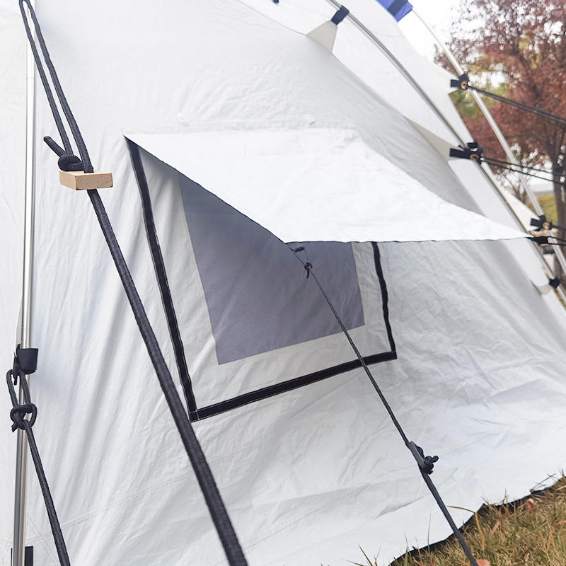 Geodézikus kupolasátor 5 személyes, önálló geodéziai családi sátor