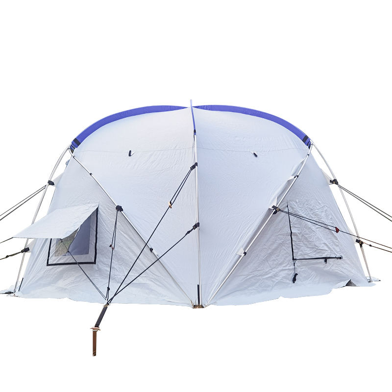 Geodézikus kupolasátor 5 személyes, önálló geodéziai családi sátor