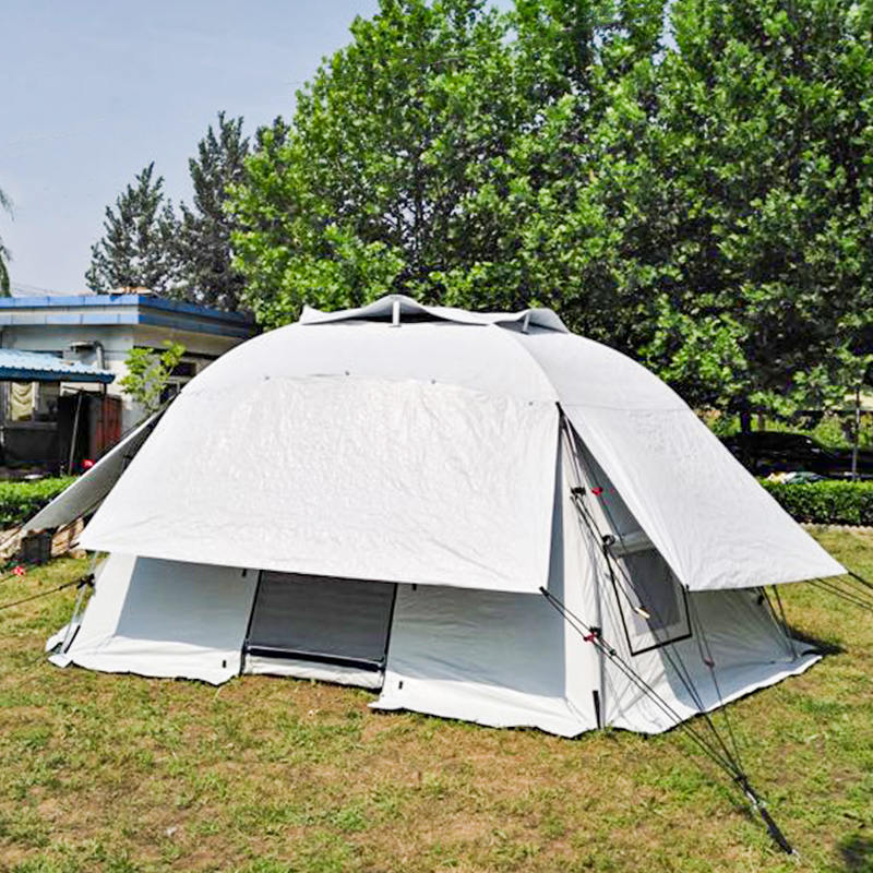 Geodézikus kupolasátor 5 személyes, önálló geodéziai családi sátor