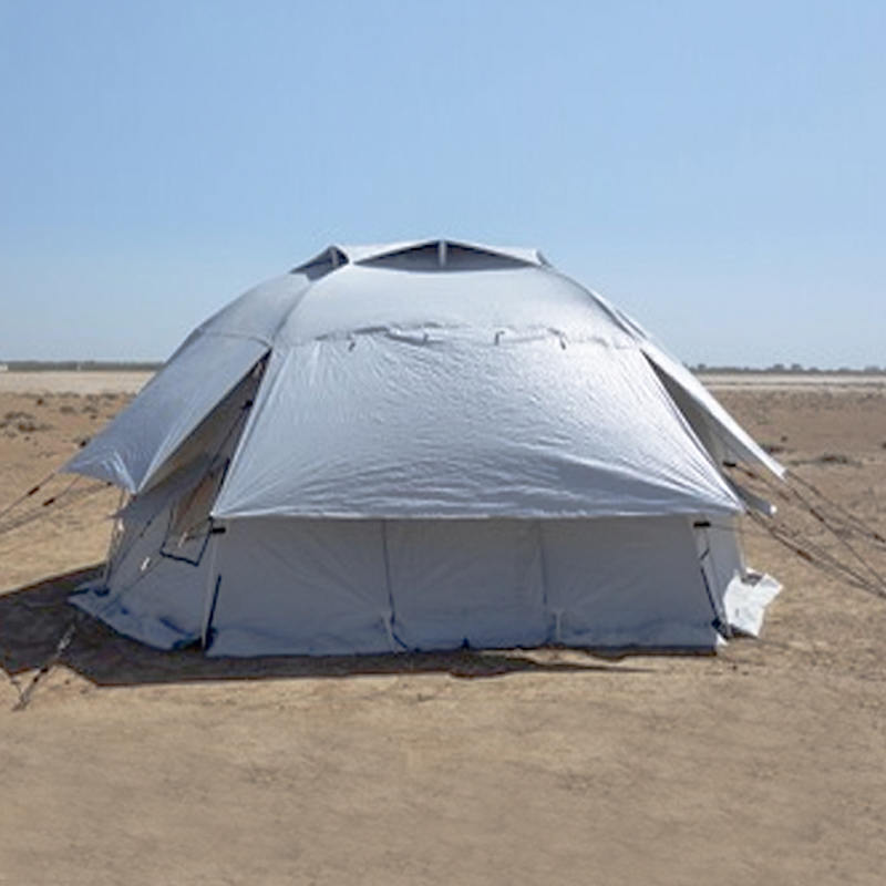 Geodézikus kupolasátor 5 személyes, önálló geodéziai családi sátor