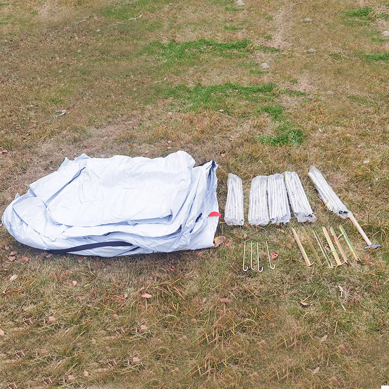 Geodézikus kupolasátor 5 személyes, önálló geodéziai családi sátor