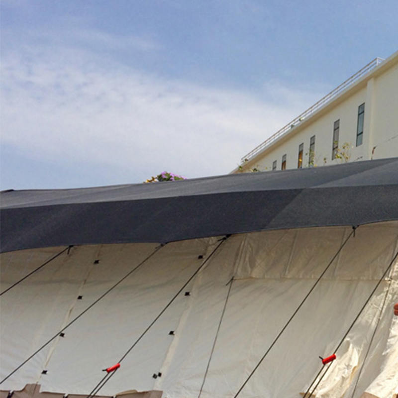 MSF/ICRC/IFRC szabványos, 45 m²-es többcélú sátortalp sátor iskoláztatáshoz, irodához, klinikához