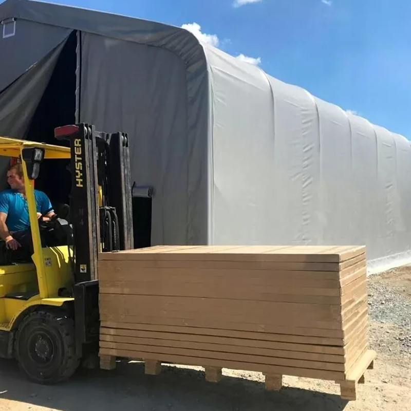 8X12 4m oldalmagasság UV-álló raktári árnyékoló sátor napvédő