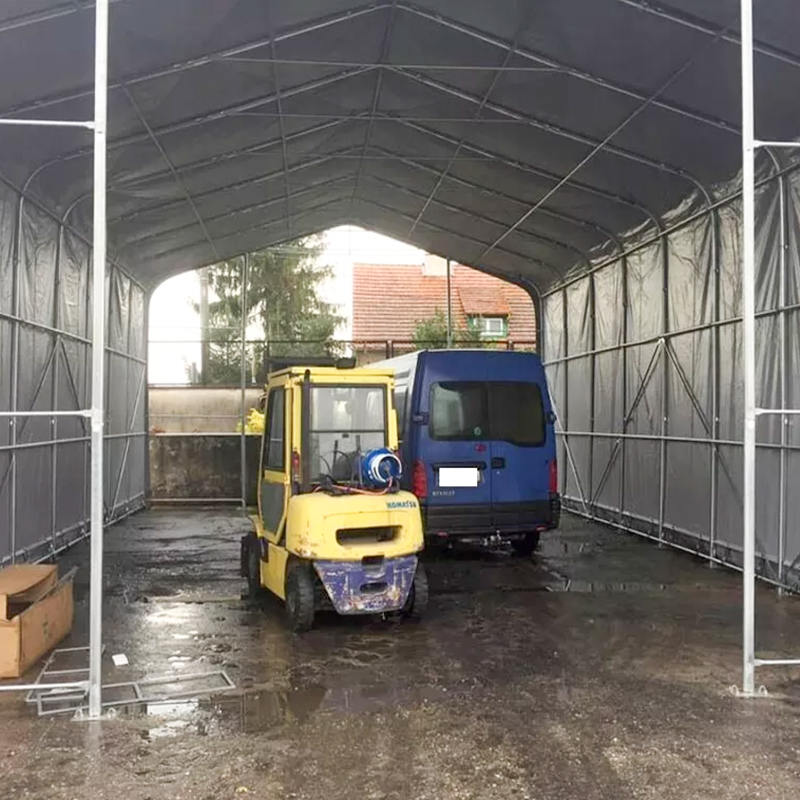 8X12 4m oldalmagasság UV-álló raktári árnyékoló sátor napvédő