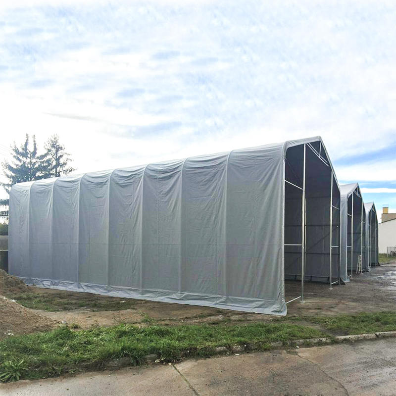 8X12 4m oldalmagasság UV-álló raktári árnyékoló sátor napvédő