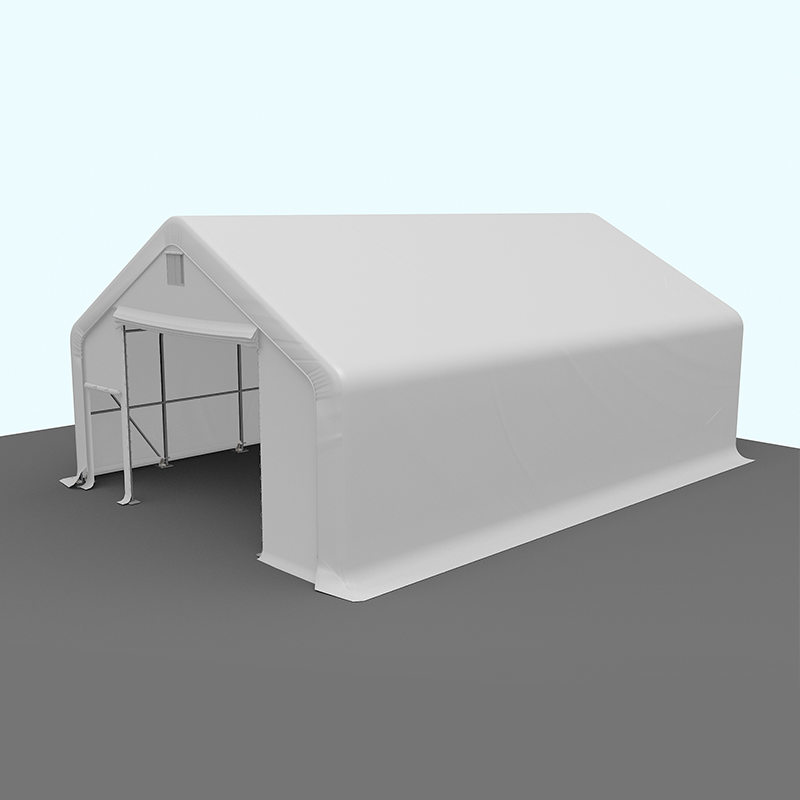 8X12m-3m PVC Raktár Ipari Nagy Zöld Tárolósátor