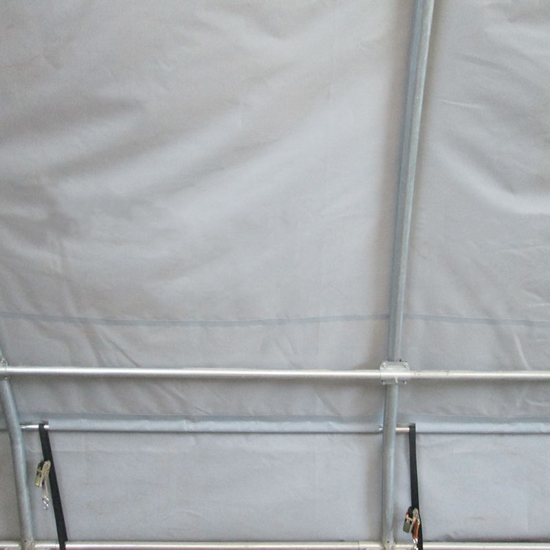 9x12m Nyílíves Tárolósátor, Félköríves Sátorterem