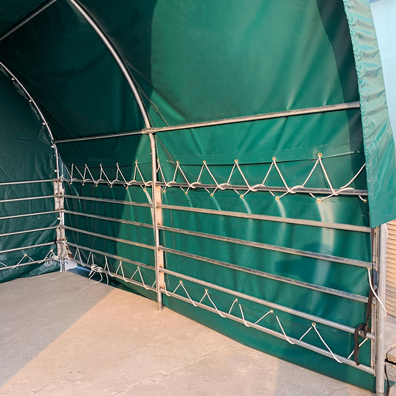 4x4mx3,15m-es hordozható állatmenedékek lovak, tehenek, juhok számára