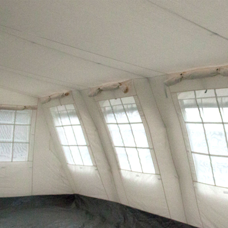 UNICEF standard 42 m²-es többcélú tűzgátló Huggy sátor