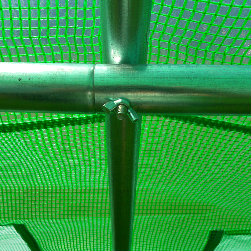 4x10x2,3 m-es nagy teherbírású polialagút üvegházak