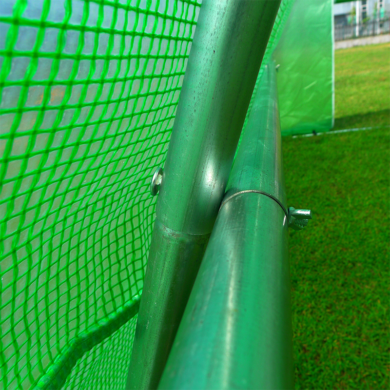 4x10x2,3 m-es nagy teherbírású polialagút üvegházak