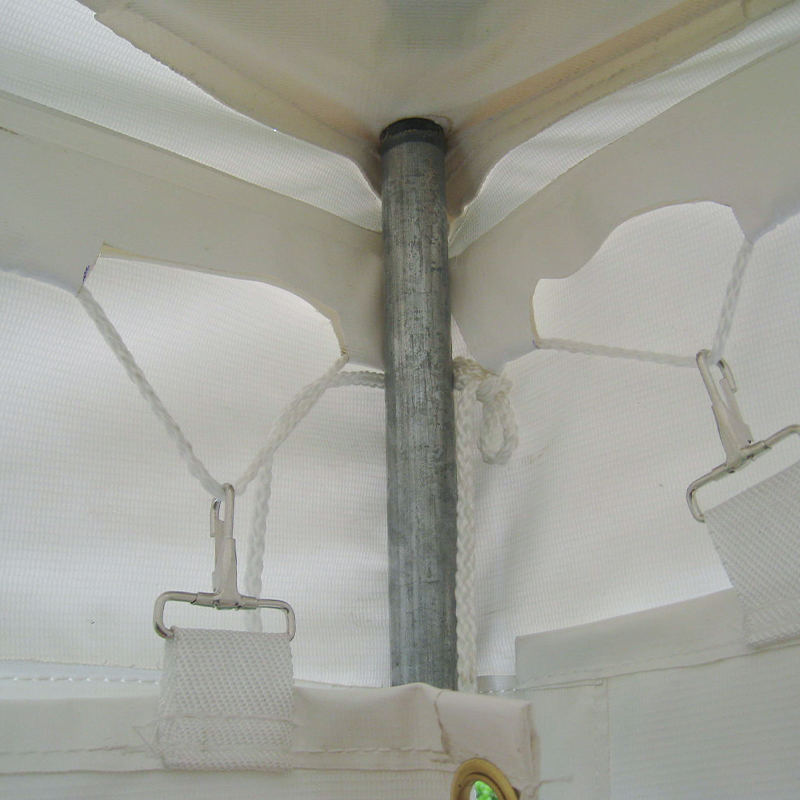 9x18m hagyományos PVC nagy teherbírású rúdsátor