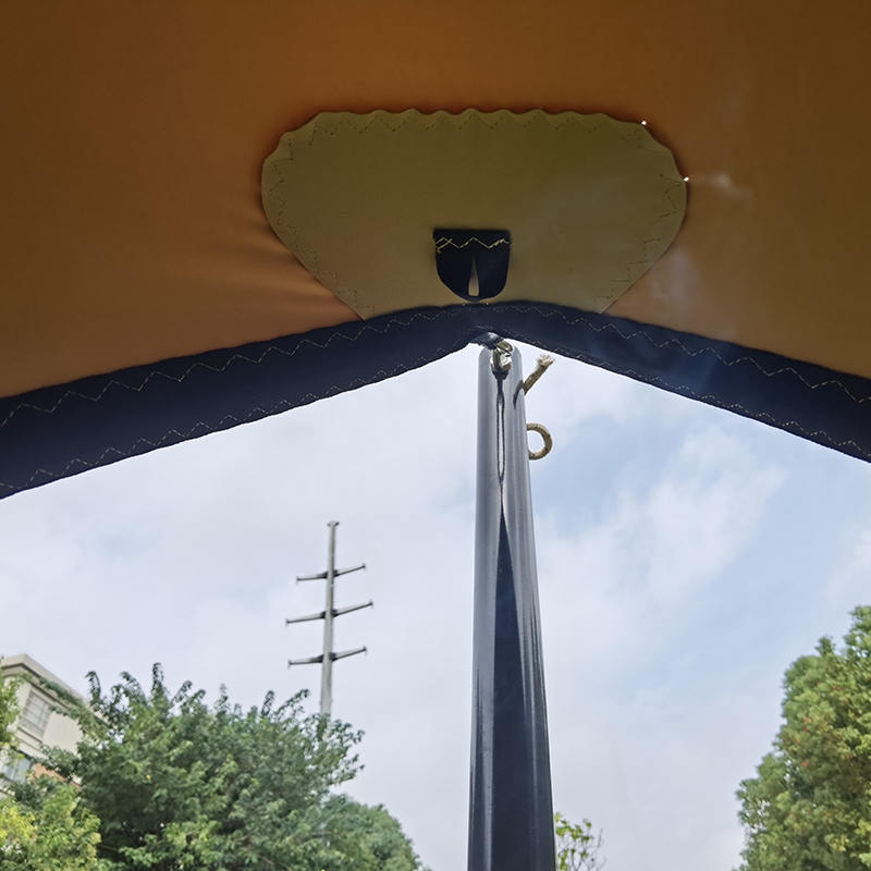 4,5x4,5 m-es kültéri kis nyújtható sátorsátor