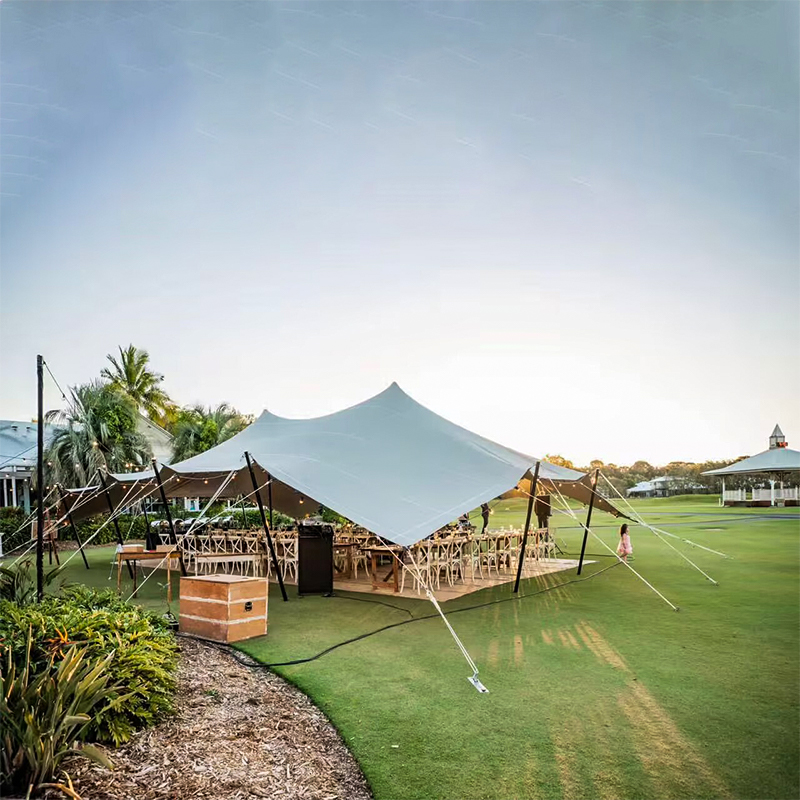 8x10m UV-álló Flex Stretch sátor