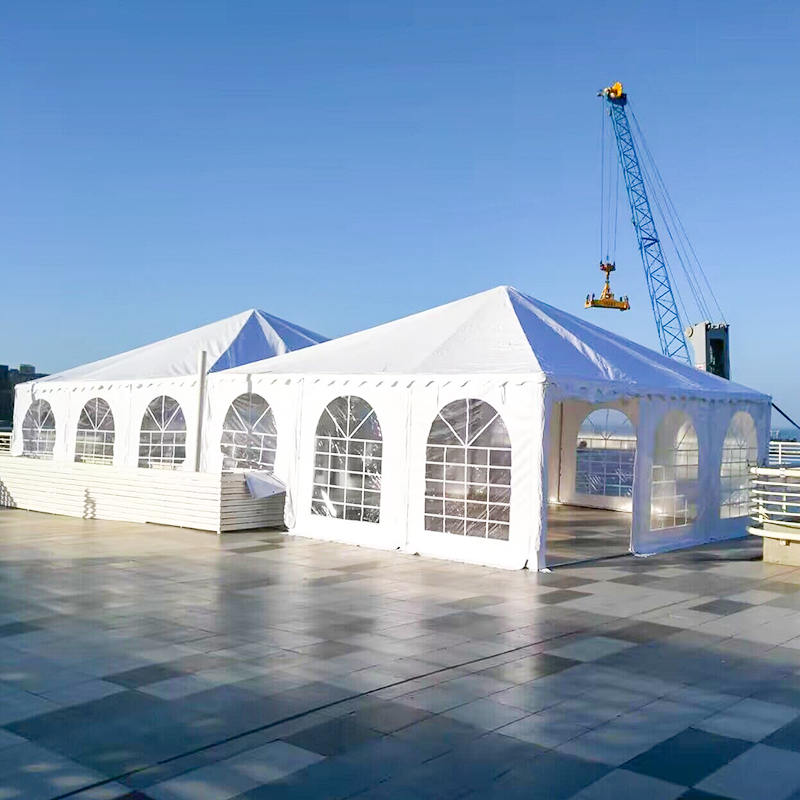 7x7-2,3 m nagy teherbírású pavilon Pagoda Marquee hordozható pavilonsátor