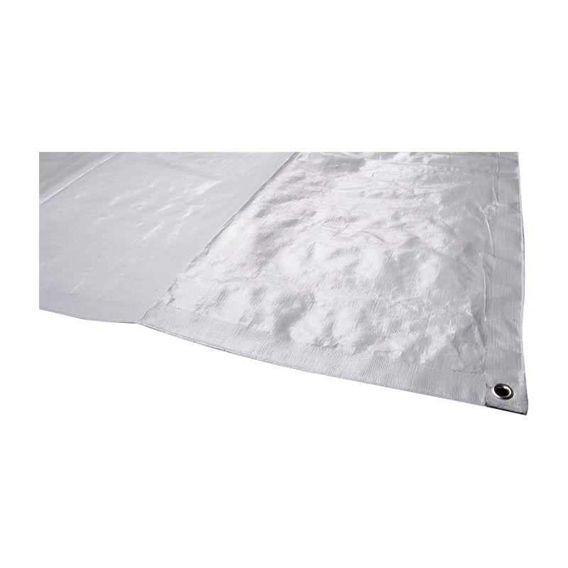 4x50m szőtt HDPE fekete műanyag ponyva