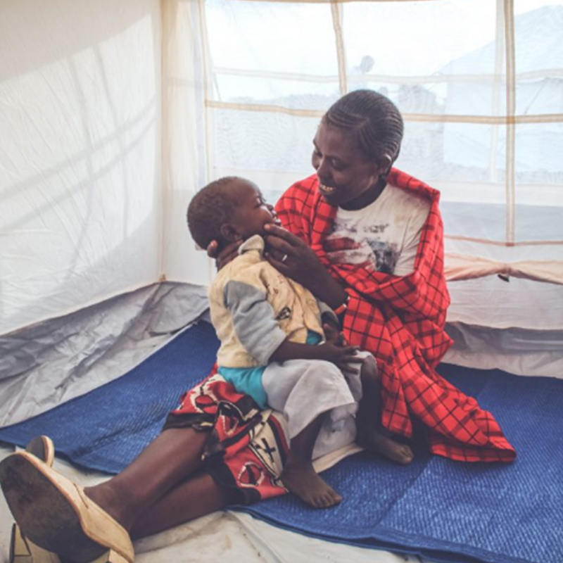 UNHCR standard 1 személyes szintetikus hálószőnyeg