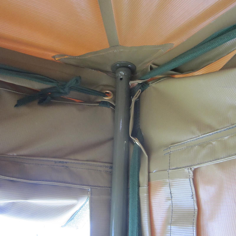 5x5m 8-12 személyes vászon hadsereg sátor katasztrófa-mentő sátor