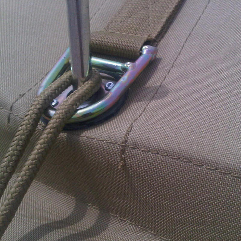 5x10 m-es, általános célú katonai vászon csípős tetősátor