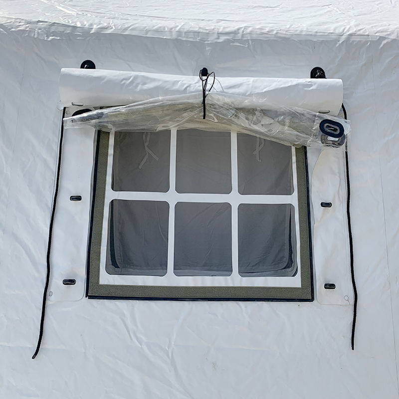 30 m²-es Vöröskeresztes gyógyszertár felfújható sátor