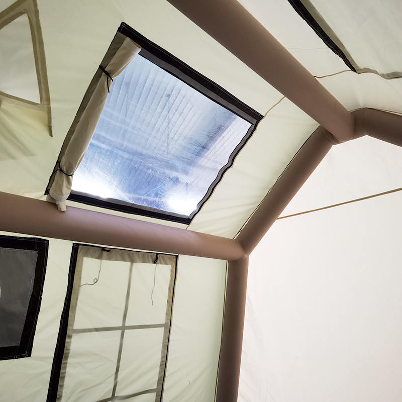 2-4 személyes, négy évszakos Glamour felfújható kempingsátor