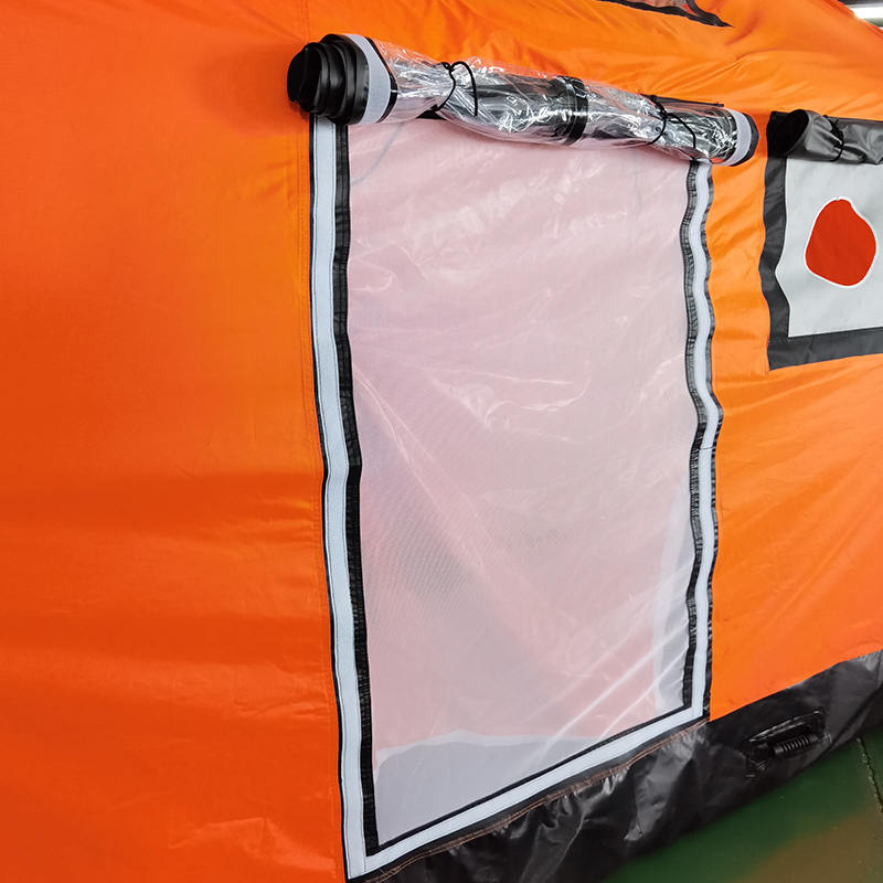 2-4 személyes, négy évszakos Glamour felfújható kempingsátor