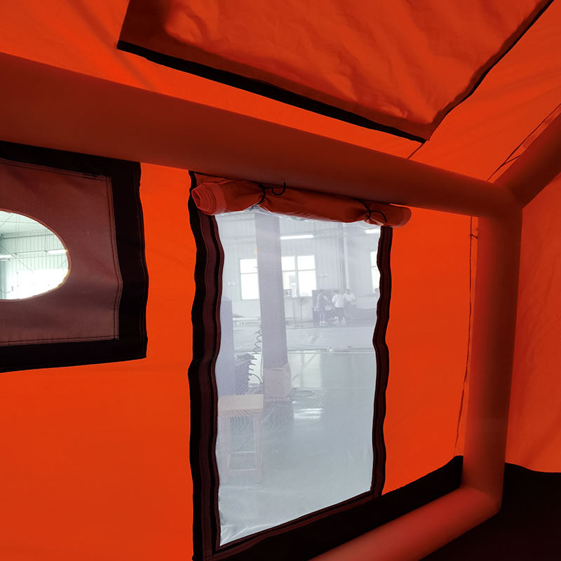 2-4 személyes, négy évszakos Glamour felfújható kempingsátor