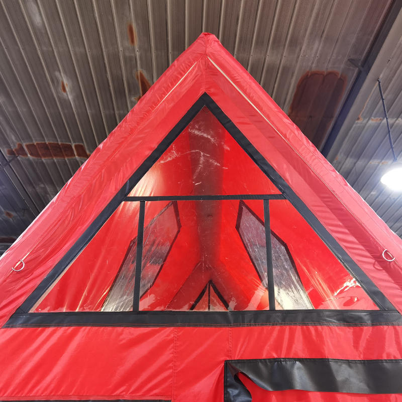 8-10 személyes, négy évszakos vízálló felfújható légsátor kempingezéshez